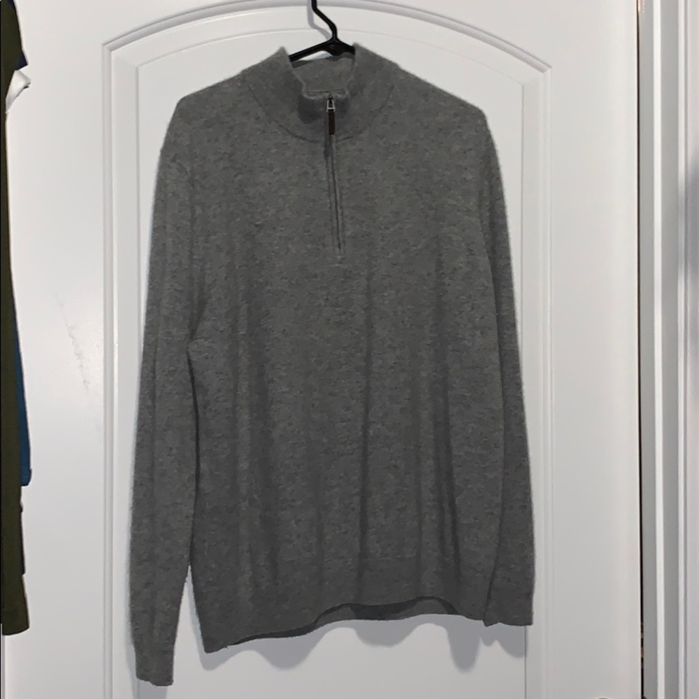 Men’s Nordstrom 100% Cashmere 1/4 Zip